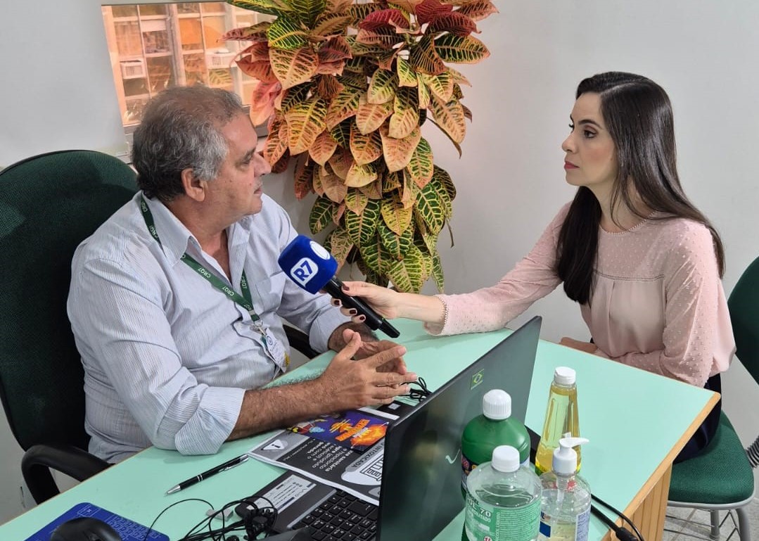 PRESIDENTE DO CRQ 7 CONCEDE ENTREVISTA AO JORNAL DA RECORD EDIÇÃO NACIONAL 