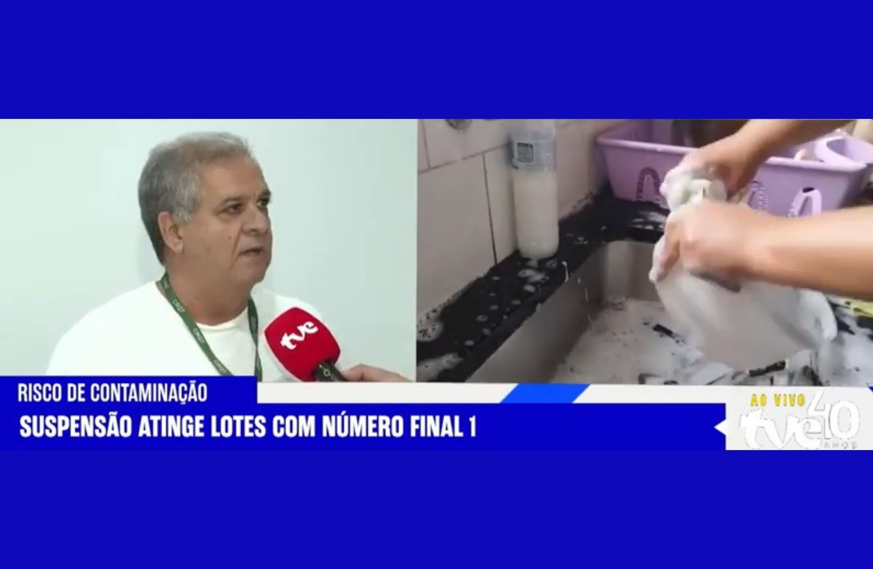 PRESIDENTE DO CRQ 7 FALOU À TVE BAHIA SOBRE OS RISCOS CAUSADOS À SAÚDE POR PRODUTOS DE LIMPEZA CONTAMINADOS