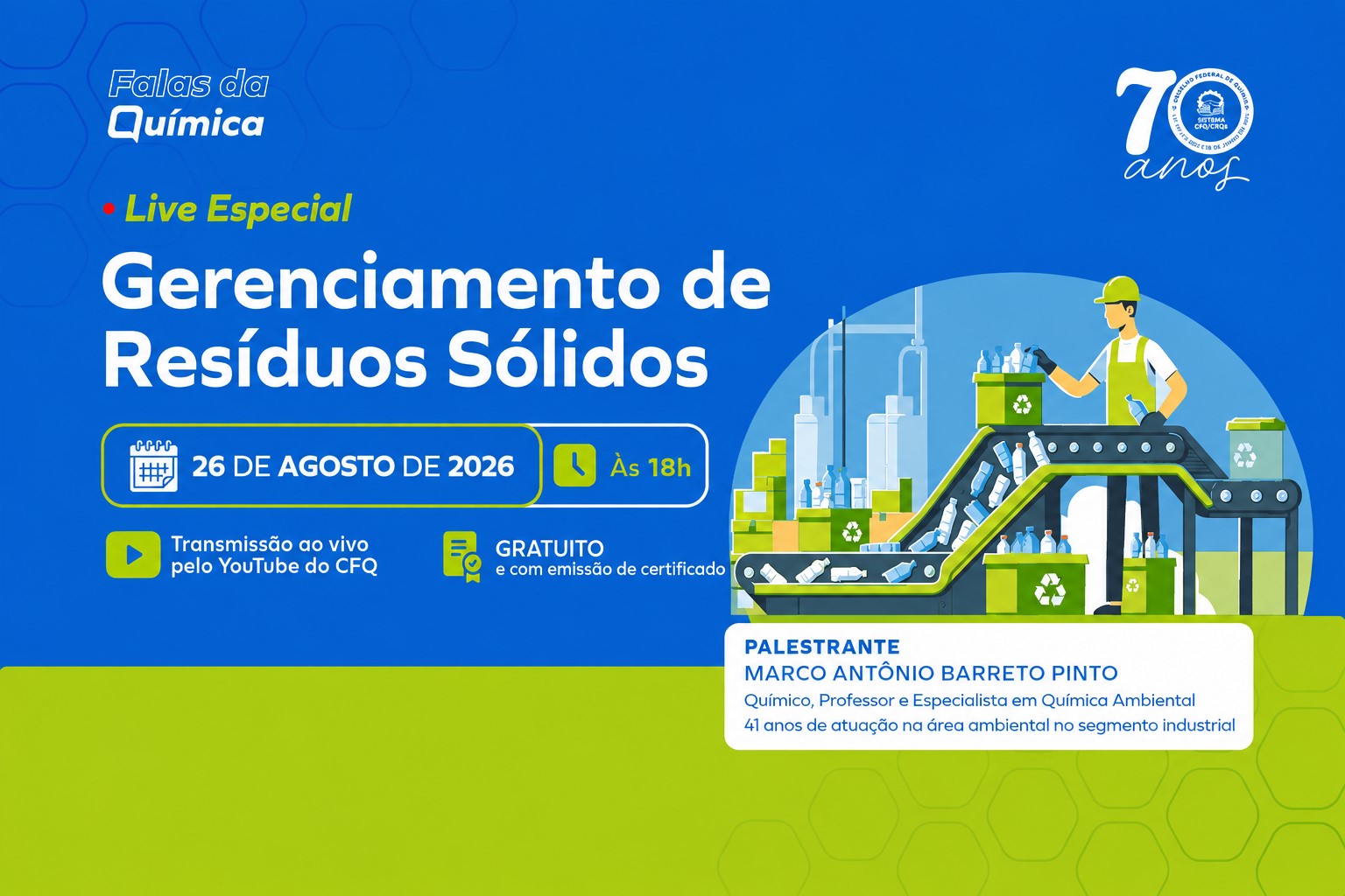 LIVE ESPECIAL: GERENCIAMENTO DE RESÍDUOS SÓLIDOS 